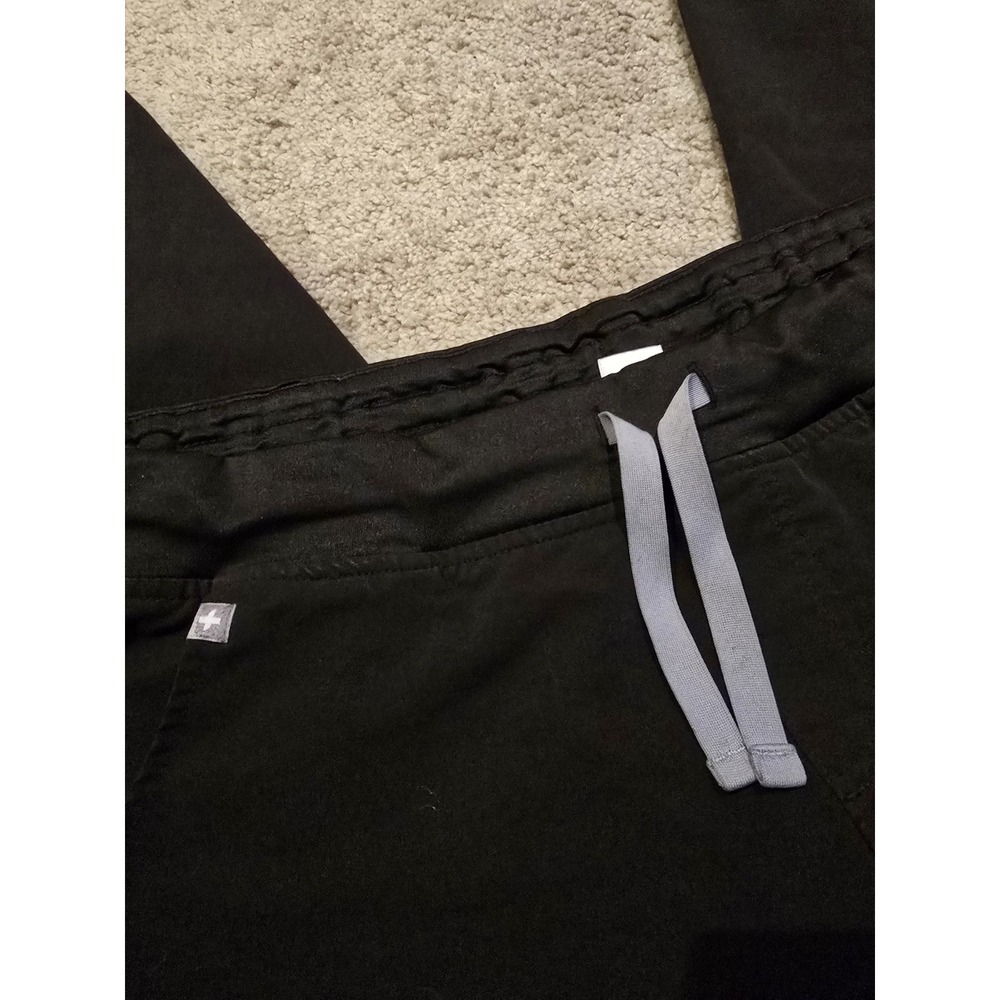 Figs Technical Collection Jogger Pants Black Women's Size L/P Tapered Leg Nurse - Picture 2 of 4
